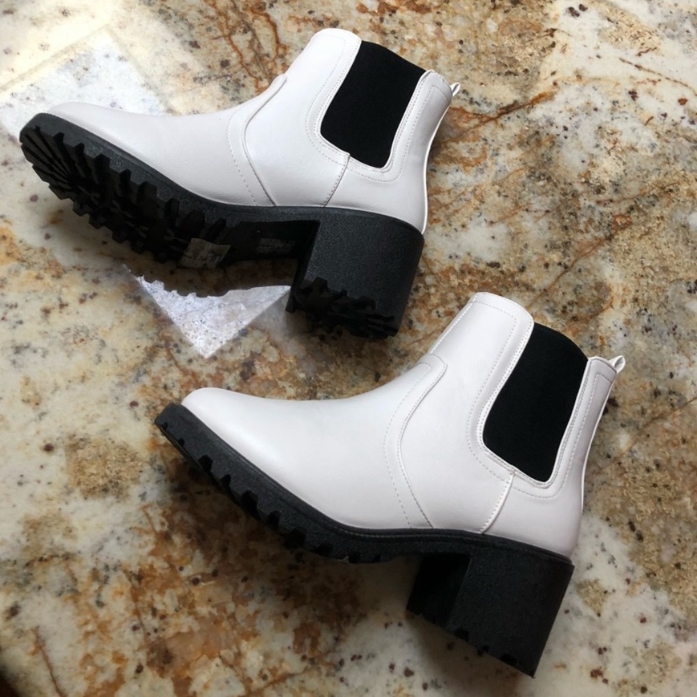 White boots